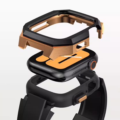 [Tool-free integrated case] Royal Guard Layer Band [Apple Watch]