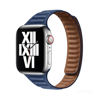 [20 colors available] Small waist magnetic leather band [Apple Watch]