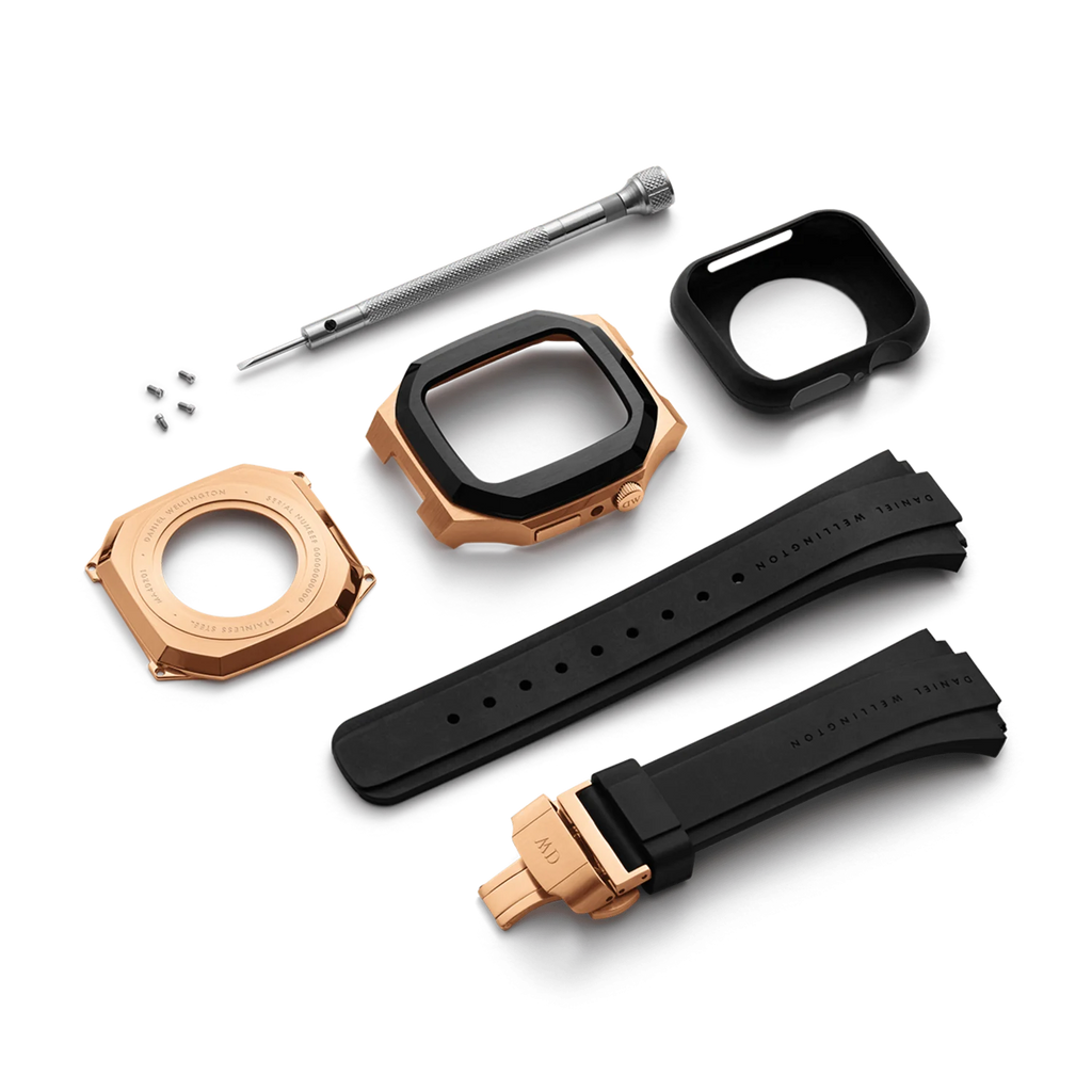 【北欧デザイン】DWケース一体型バンド【DANIEL WELLINGTON】