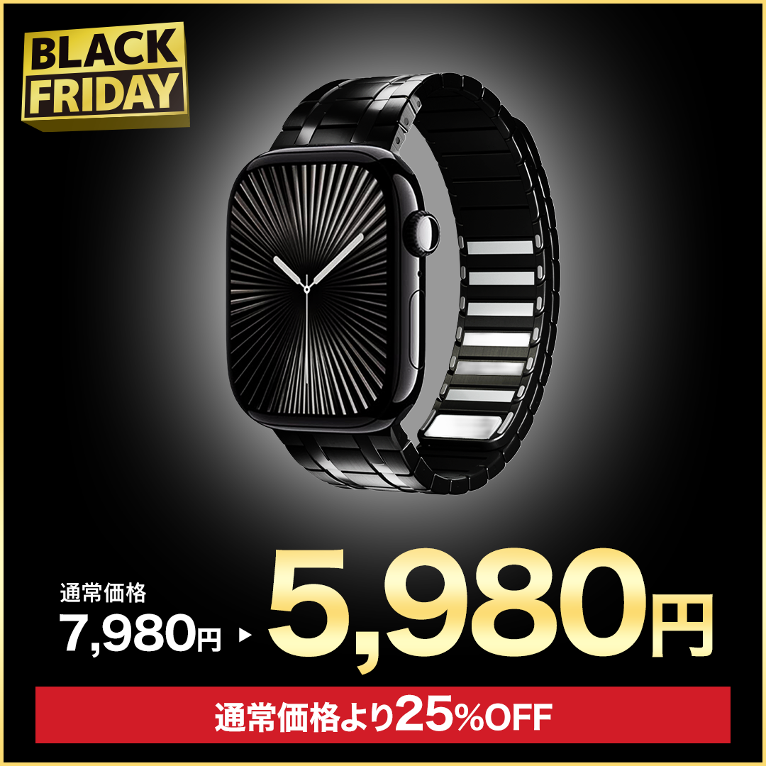 45mm（Apple WatchのSeries 7/Series 8 対応）のバンド・ケース