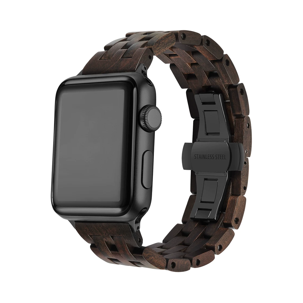 【木の温もり】ウッドリンクモダンバンド【アップルウォッチ】