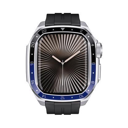 【Series10/11専用】プレミアムベゼルシリコンバンド【アップルウォッチ】