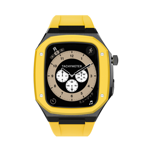 [13 colors available with integrated case] Premium metal band [Apple Watch]