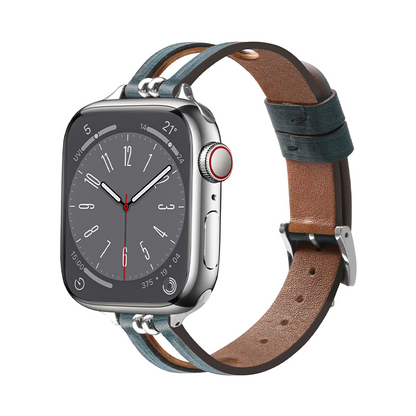 [6 colors available] Star Cross Leather Band [Apple Watch]