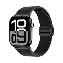 [40 colors available] Silicone Leather Magnetic Band [Apple Watch]