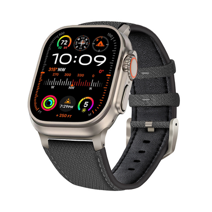 【軽量×タフ】ナイロンファブリックバンド【アップルウォッチ】