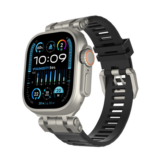 【アウトドア仕様】メタルジョイントTPUバンド【アップルウォッチ】