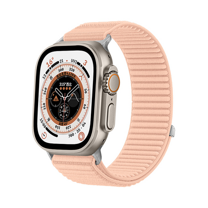 【ストレスフリー装着】カラフルナイロンマジックバンド【アップルウォッチ】