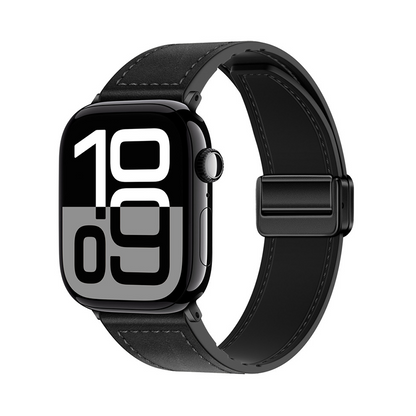 【全40色】シリコンレザーマグネットバンド【アップルウォッチ】