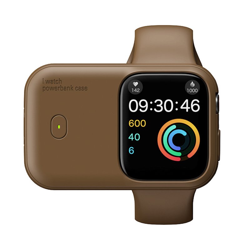 Smart Charge Silicone Case for Apple Watch with Charging Function