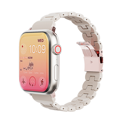 [6 colors available] Crystal Petal Band [Apple Watch]