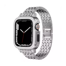[Integrated Case, Available in 4 Colors] Luxury Stud Band [Apple Watch]