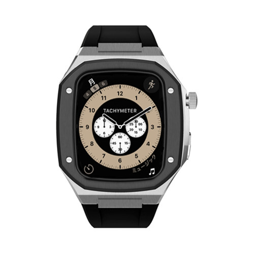 [13 colors available with integrated case] Premium metal band [Apple Watch]