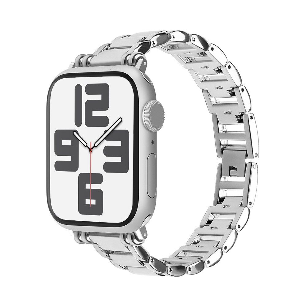 [Gorgeous Silhouette] Sharp Metal Link Band [Apple Watch]