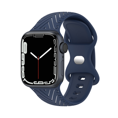 [11 colors available] Elegant line silicone band [Apple Watch]