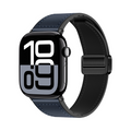 [40 colors available] Silicone Leather Magnetic Band [Apple Watch]