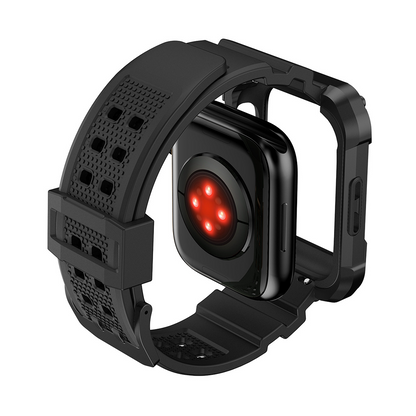 [3 colors available] Armor Shield case integrated TPU band [Apple Watch]