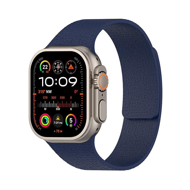 [Easy to attach with magnets] Stonegrain silicone band [Apple Watch]