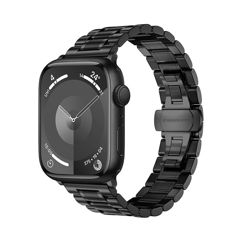 【耐久性と気品】メタルリンクブレスバンド【アップルウォッチ】