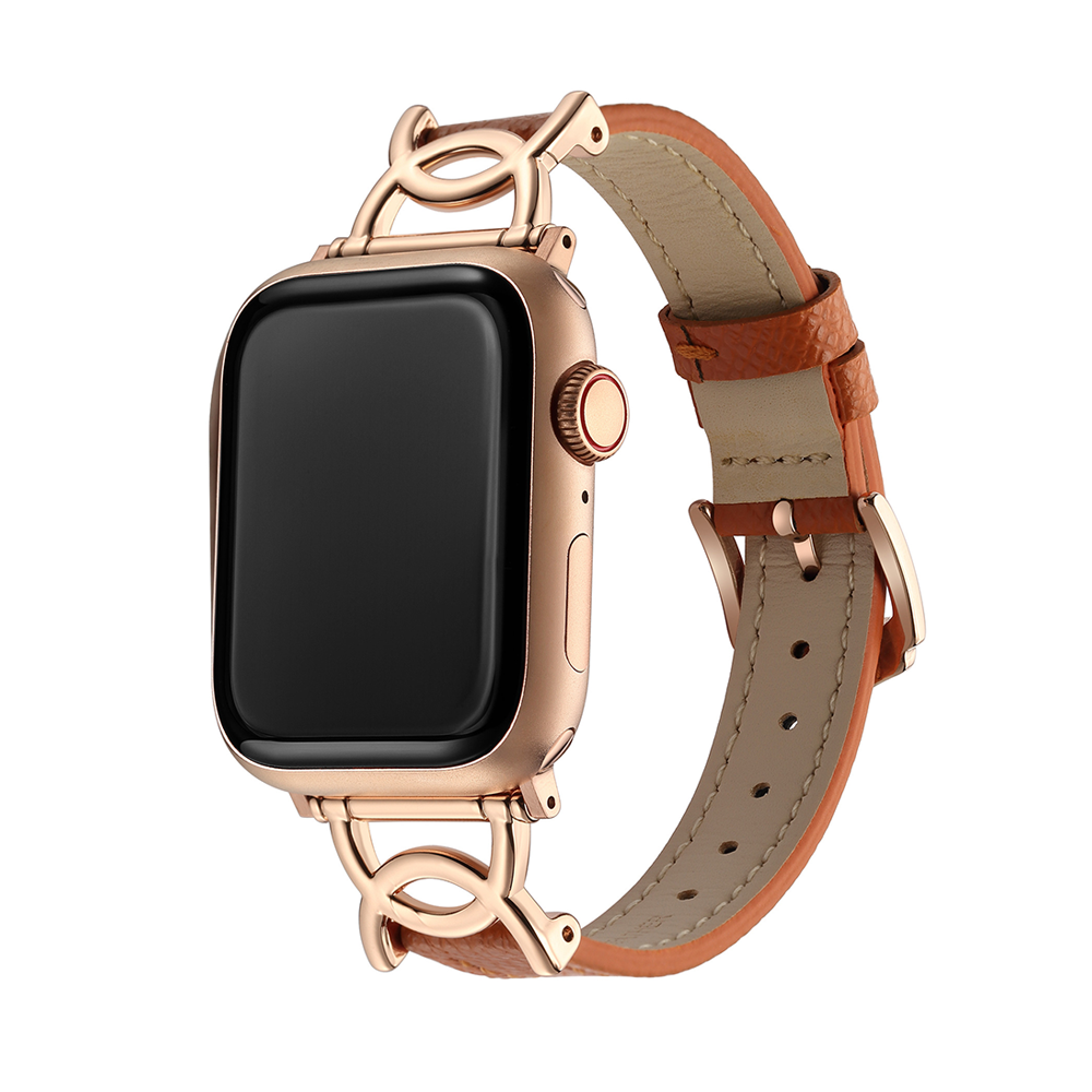 【全6色】エレガンスメタルレザーバンド【アップルウォッチ】 - Apple Watchバンド専門通販【BELTIES(ベルティーズ)】