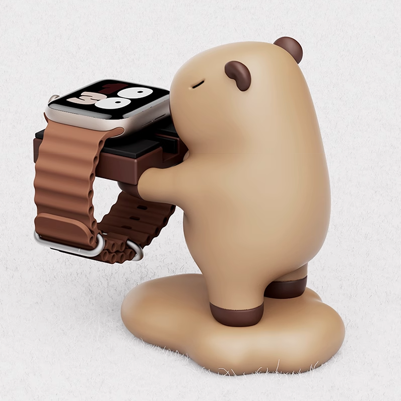 【かわいさ満点】キュートカピバラ充電スタンド【アップルウォッチ】