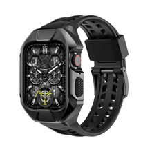 [One-piece case, available in three colors] Rugged Metal Shield Band [Apple Watch]