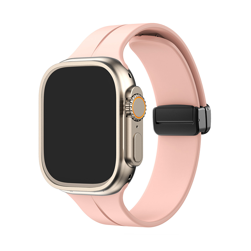 [15 colors available] Magnetic Flex Silicone Band [Apple Watch]