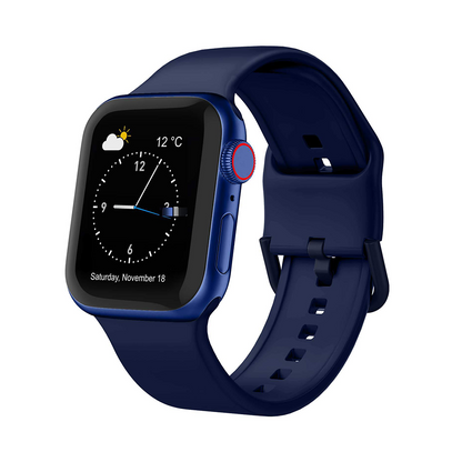 [30 colors available] Color buckle silicone band [Apple Watch]