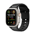 Lightweight and comfortable soft silicone Breeze band for Apple Watch