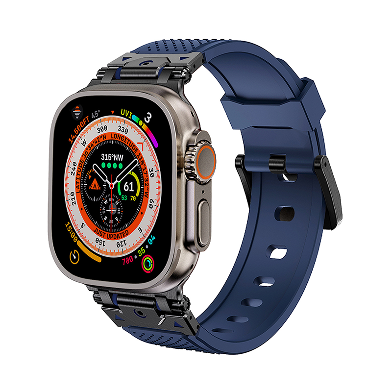 Tough Stainless Steel TPU Band for Apple Watch (18 Colors Available)