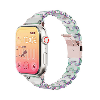 [6 colors available] Crystal Petal Band [Apple Watch]