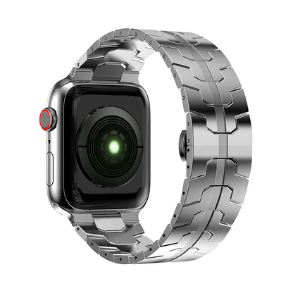 [2 colors available] Iron metal band [Apple Watch]