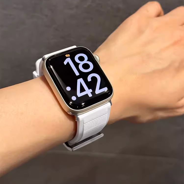 [12 colors available] Tough Matte Silicone Band [Apple Watch]