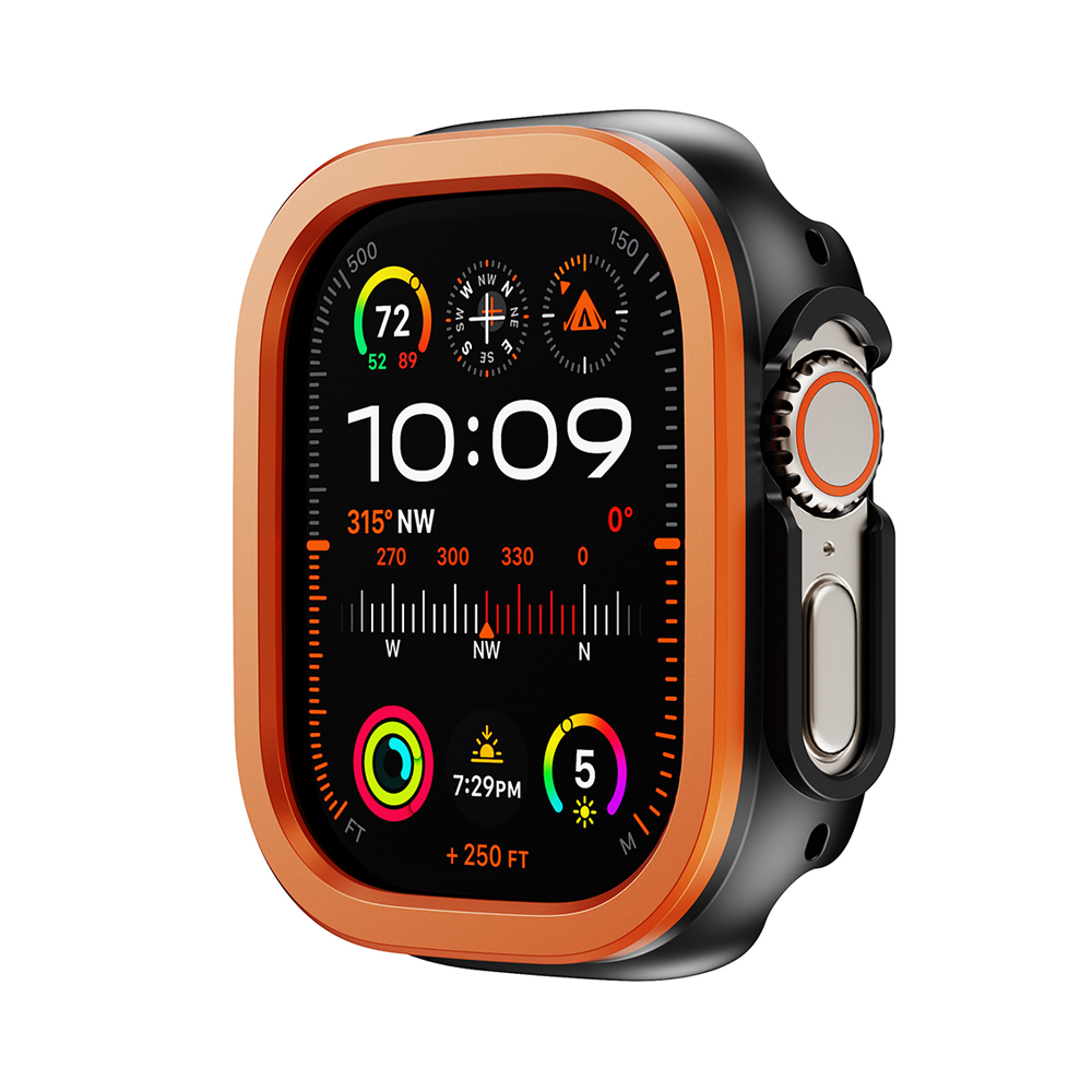 【存在感抜群】アルミエッジTPUケース【アップルウォッチ】