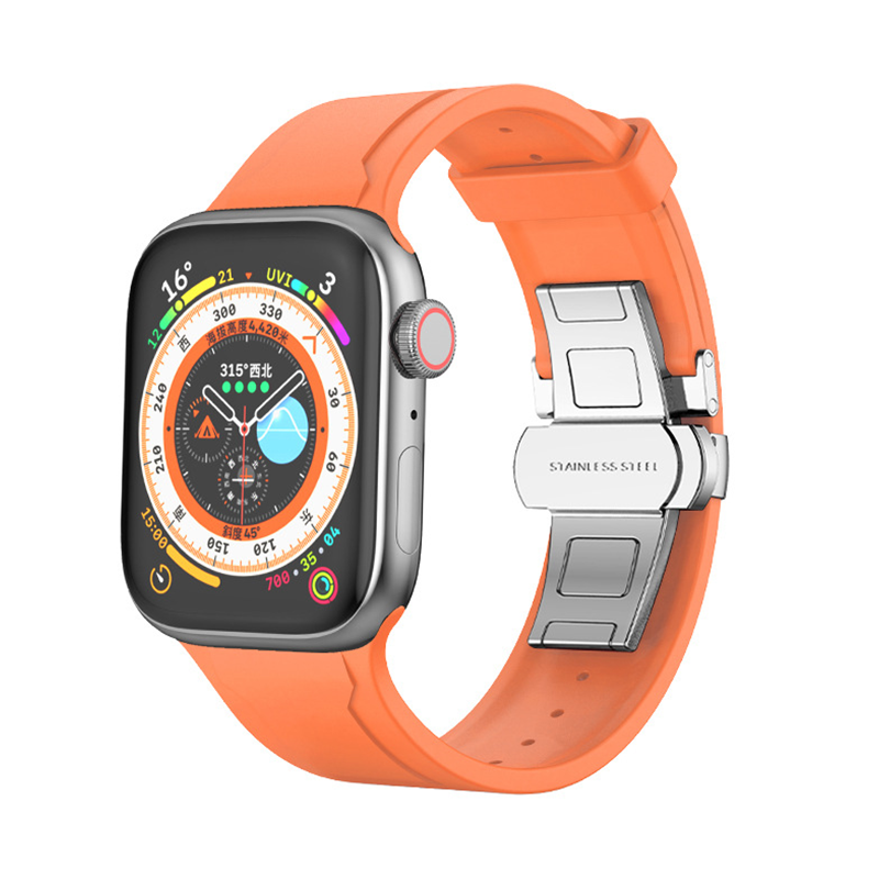 [6 colors available] Elite Rubber Sport Band [Apple Watch]