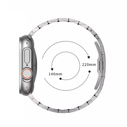 [4 colors available with case] Hybrid protection band [Apple Watch]