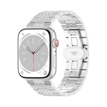 [Brilliant Engraving] Cut Line Stainless Steel Band [Apple Watch]