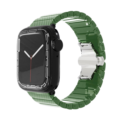 [4 colors available] Kevlar carbon pattern band [Apple Watch]