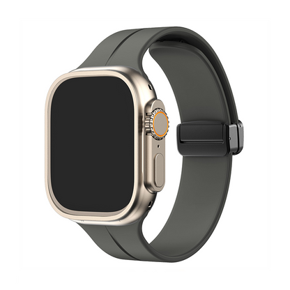 [15 colors available] Magnetic Flex Silicone Band [Apple Watch]