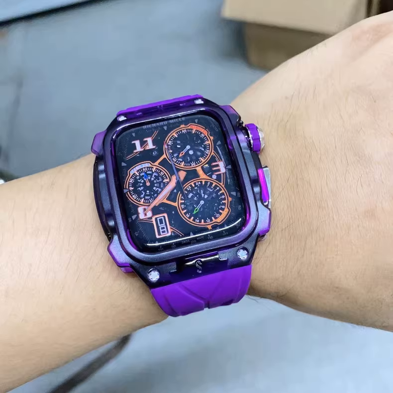 [7 colors available] Tough Clear Protect Band [Apple Watch]