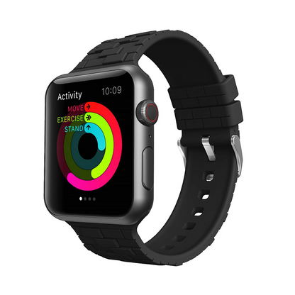 [10 colors available] Cube Brick Silicone Band [Apple Watch]