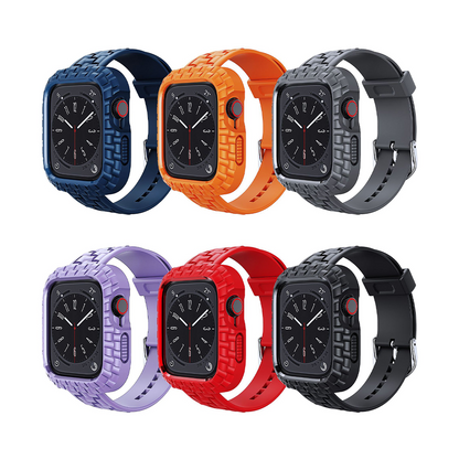 【全6色】グリッドアーマーTPUケース一体型バンド【アップルウォッチ】 - Apple Watchバンド専門通販【BELTIES(ベルティーズ)】