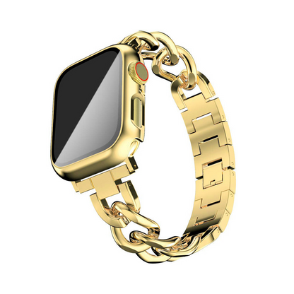 [4 colors available] Elegant chain link band [Apple Watch]