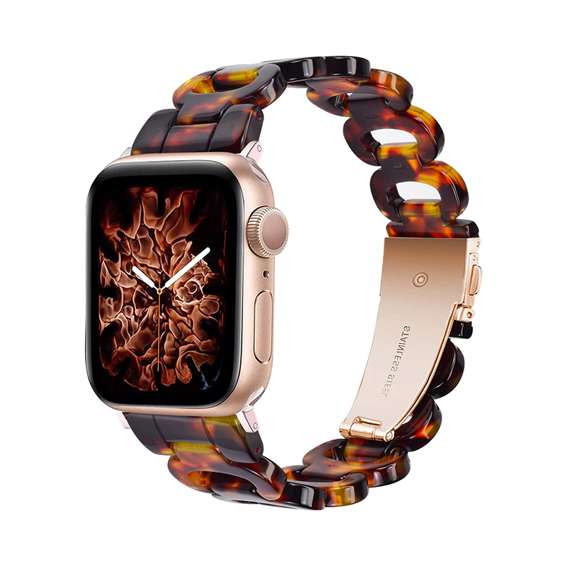 [7 colors available] Circle Link Resin Band [Apple Watch]