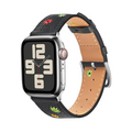 [Retro Cute] Flower Stitch Leather Band [Apple Watch]