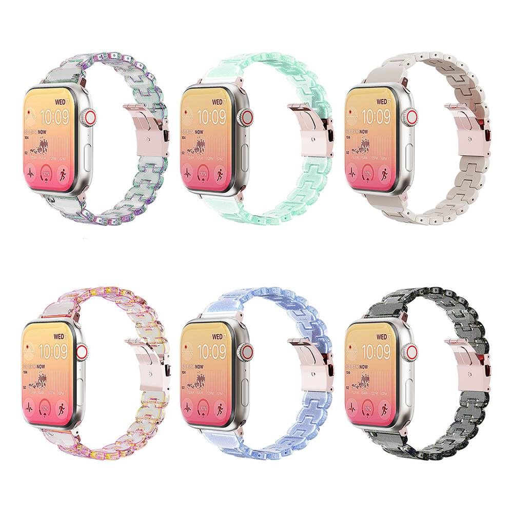 [6 colors available] Crystal Petal Band [Apple Watch]