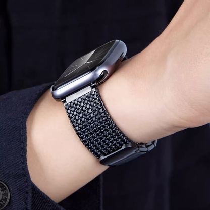 [3 colors available] Magnetic mesh stainless steel band [Apple Watch]