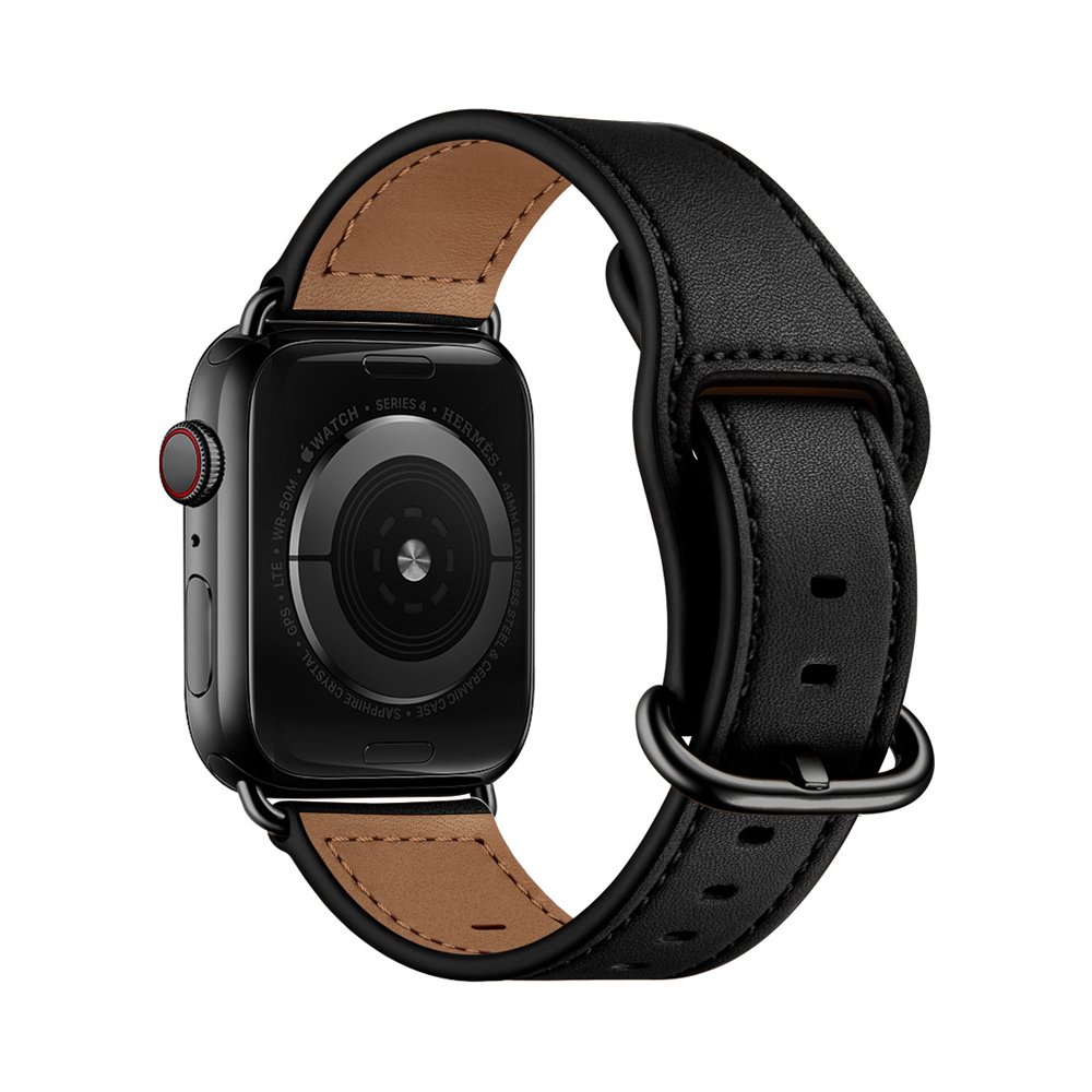 【ビジネス映え】ミニマルクラシックレザーバンド【アップルウォッチ】