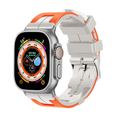 [10 colors available] Active Contrast Silicone Band [Apple Watch]