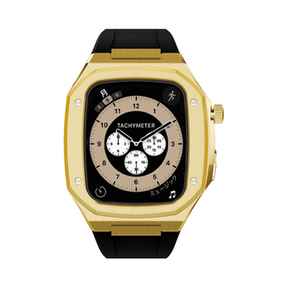 [13 colors available with integrated case] Premium metal band [Apple Watch]